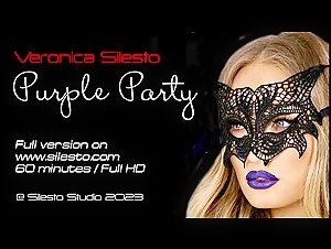 Violette Party mit Veronica Silesto und Tieren