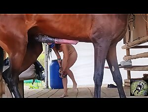 -->Bestiality with Horse: A Forbidden Experience   