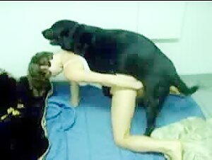 Woman and her canine lover: a video of bestial zoophilia