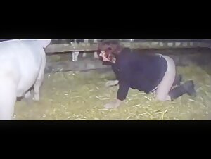 Encuentro bestial entre una mujer y un caballo