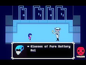 Deltarune Kris et Quinn dans une histoire de bestialité