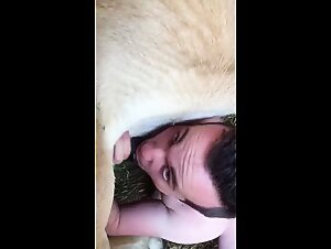 Kenny Touchard in a shocking bestiality video