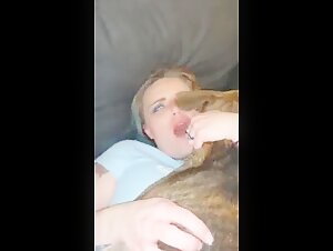 Forbidden Passion: My Girlfriend and Her Dog