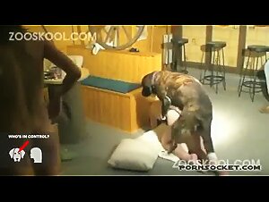 Vidéo Zoophilie Extremo : Chien dominant