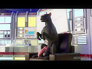 Jackerman's Lab Experiments - Video di sesso animato sulla bestialita