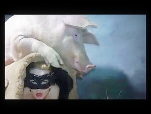 Sex video with a pig: a bestial experience