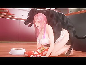 Sexy Wife and Her Best Friend on All Fours: An Extreme Bestiality Sex Scene