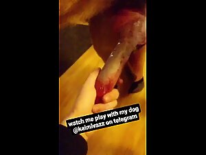 Frau und Hund - Bestiality-Video