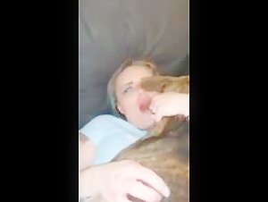 Bestiality sex video: teen and dog in a hard scene