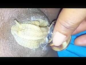 Schnecke und Frau: ein einzigartiges Zoophilie-Video