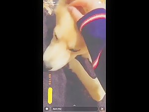 Snapchat Teen and Dog: An Exciting Sex Experience