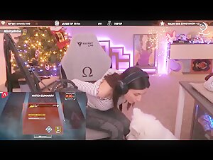 Alinity and her dog in naughty and exciting situations