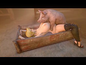 Pig farm: a place of bestial debauchery