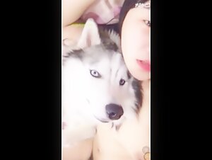 Banned video: Bestiality sex with a dog