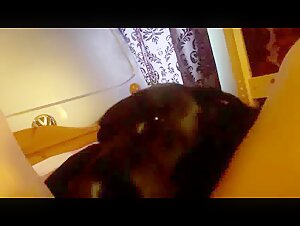 Submissive female dog and dog in a zoophilia video