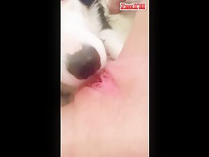 Teen girl and dog in shocking bestiality sex video