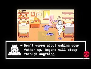 Deltarune Kris and Toriel: An Animal Encounter